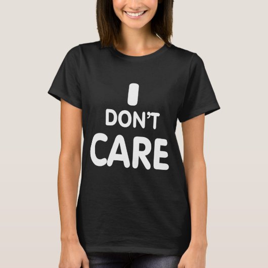 T-shirt Ça M'est Égal (Devant)