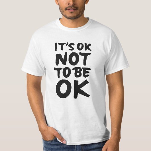 T-shirt Ça ne va pas. (Devant)