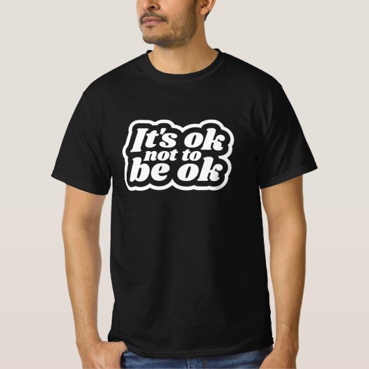 T-shirt Ça ne va pas. (Devant)