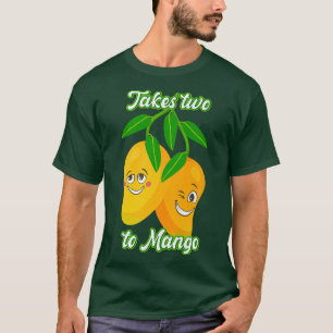 T-shirt Ça prend deux pour manger des mangues