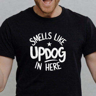 T-shirt Ça sent comme le clébard Funny Meme