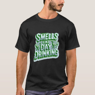 T-shirt Ça sent le verre du jour