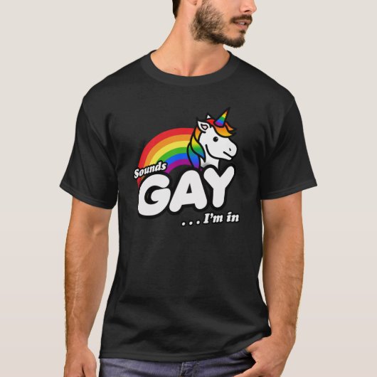T-SHIRT ÇA SONE GAI JE SUIS DEDANS (Devant)