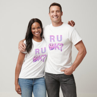 T-shirt Ça va ? Conception de texte brillant