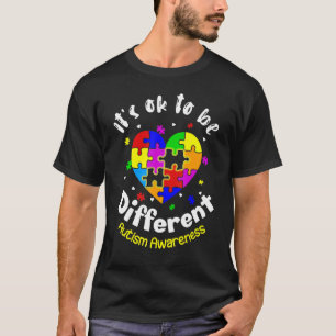 T-shirt Ça va d'être différent Sensibilisation sur l'autis