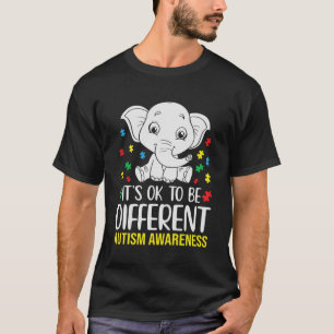 T-shirt Ça va être différent Sensibilisation sur l'autisme