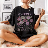 T-shirt Ça va pour Boho Floral
