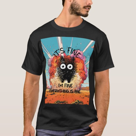 T-shirt Ça va, tout va bien (Devant)