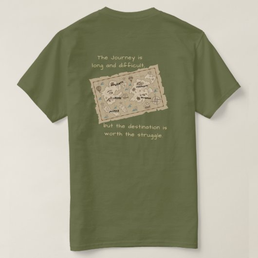 T-shirt Ça Vaut Le Voyage (Design dos)