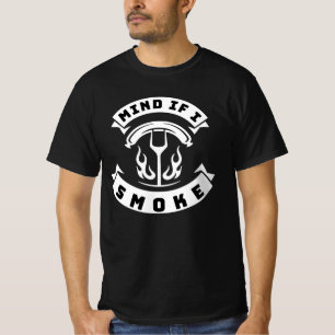 T-shirt Ça vous dérange si je fume Funny BBQ Grilling