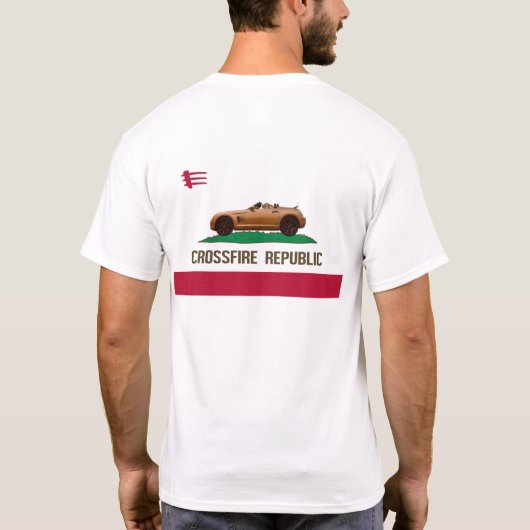 T-shirt CAA10 : Fusillade à travers l'Amérique #10 (Dos)