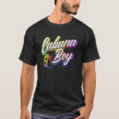 T-shirt Cabana Boy Pool Guy Palm (Devant)