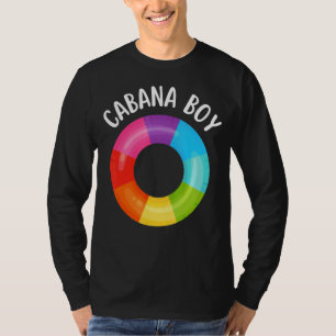 T-shirt Cabana Boy Rainbow Life Flottant Pool Party Pool B