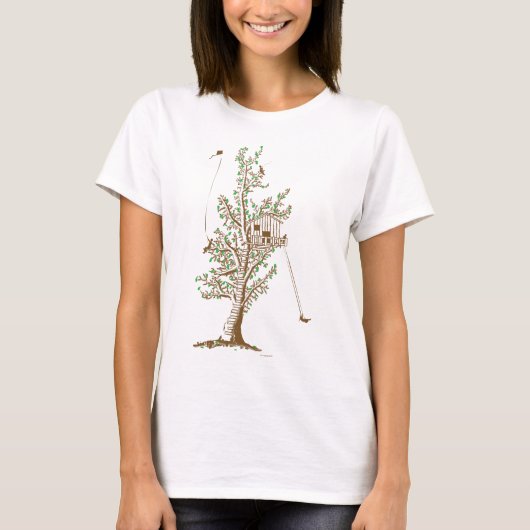 T-shirt Cabane dans un arbre (Devant)
