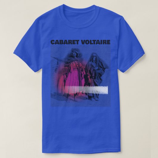 T-shirt Cabaret Voltaire Original Fan Art Design 1 (Design devant)