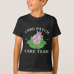 T-shirt Cabg Patch Care Team Nurse Cabbage Heart Nurse Wee