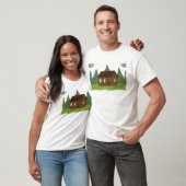 T-shirt Cabine dans les arbres (Unisexe)