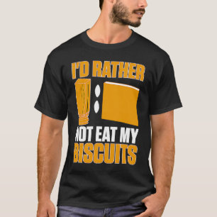 T-shirt Cabinetry Je préfère ne pas manger mes biscuits 1