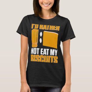T-shirt Cabinetry Je préfère ne pas manger mes biscuits 1