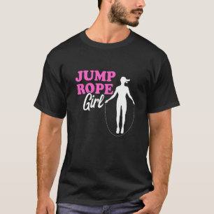 T-shirt Câble de saut Câble de fille Saut Femme Saut Câble
