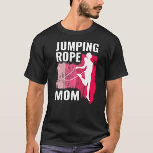 T-shirt Câble de saut Maman Câpe de saut pour femmes Câpe