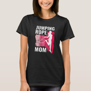 T-shirt Câble de saut Maman Câpe de saut pour femmes Câpe
