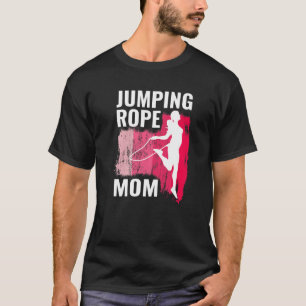 T-shirt Câble de saut Maman Câpe de saut pour femmes Câpe