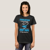 T-shirt Câble Sauter Pour Sauter Câble Câble Câble Câble C (Devant entier)