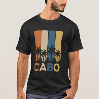 T-shirt Cabo Palm Trees Sunset Beach