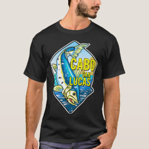 T-shirt Cabo San Lucas Jeu Pêche Mexique Basse Californie