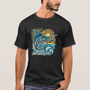 T-shirt Cabo San Lucas Los Cabos Basse Californie Sur Marl