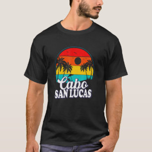 T-shirt Cabo San Lucas Mexique Vacances Retro Beach Souven