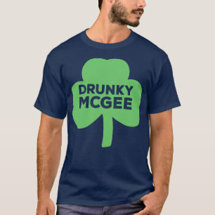 T-shirt Cabot Jour de la Saint Patrick Drunky McGee