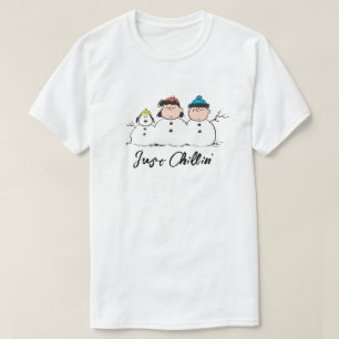 T-shirt cacahuètes 3 Personne Snowman