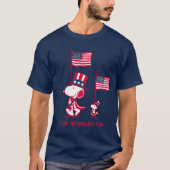 T-shirt cacahuètes | American Summer Old Glory (Devant)