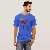 T-shirt cacahuètes | Bois en sieste dans le plat de Snoopy (Devant entier)