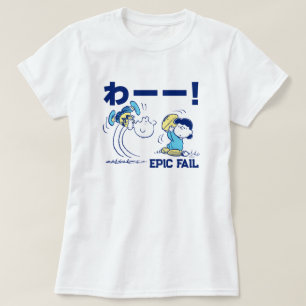 T-shirt cacahuètes   Charlie Brown & Lucy Football