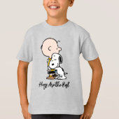 T-shirt cacahuètes | Charlie Brown & Snoopy Hug (Devant)
