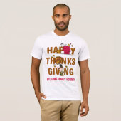 T-shirt cacahuètes | Combo Bon thanksgiving (Devant entier)