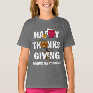 T-shirt cacahuètes   Combo Bon thanksgiving