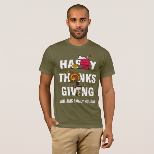 T-shirt cacahuètes | Combo Bon thanksgiving (Devant entier)