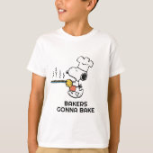 T-shirt cacahuètes | Cookies à biscuits Snoopy (Devant)