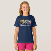 T-shirt cacahuètes | Halloween L'Équipage Boo (Devant entier)