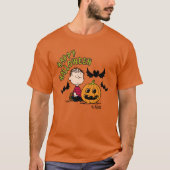 T-shirt cacahuètes | Happy Halloween Linus (Devant)