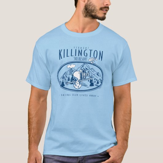 T-shirt cacahuètes | Killington Ski Resort Vermont (Devant)
