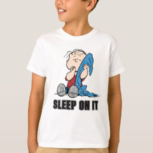 T-shirt cacahuètes Linus et sa couverture