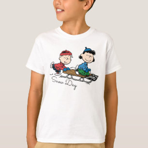 T-shirt cacahuètes Linus & Lucy Sled Riding