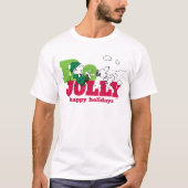 T-shirt cacahuètes | Linus & Snoopy Be Jolly (Devant)