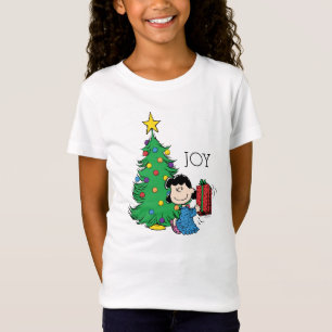 T-Shirt cacahuètes   Lucy Christmas Tree