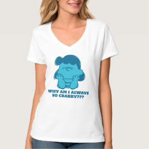 T-shirt cacahuètes   Lucy Who Says I'm Crabby? ?